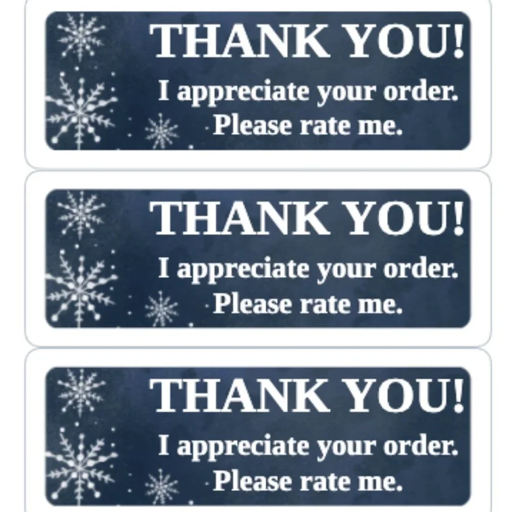 Thank You Stickers Order Shipping Labels Posh Shop Box Mailing Label Sti…